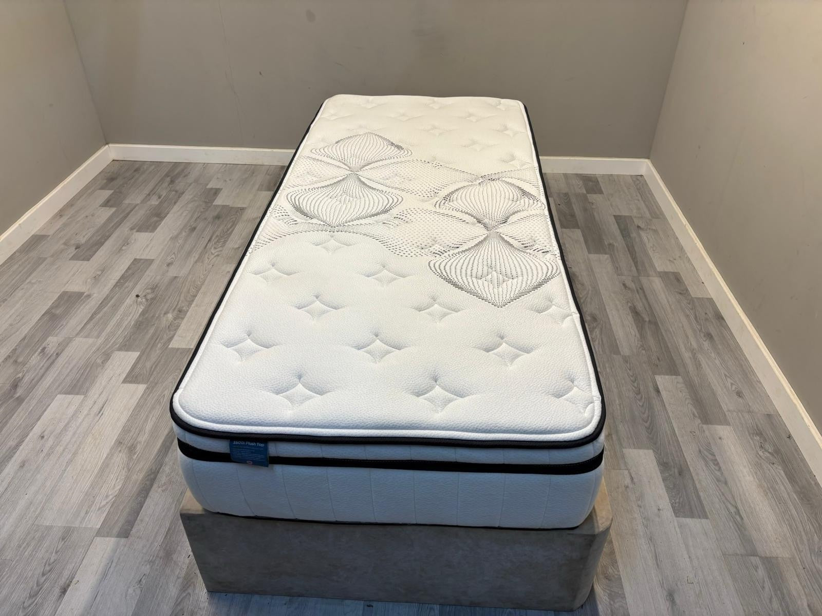 iGel NanoTech 3500i Plushtop Mattress Single Mattress 90cm X 200cm Extra Length