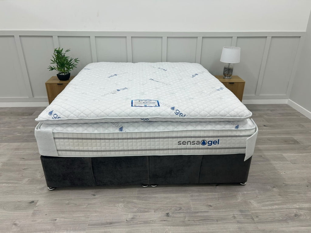 Sleepeezee SensaGel 12000 Mattress 5FT Kingsize With Topper 42cm Depth RRP £3499