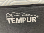 Tempur Pro Plus SmartCool Soft 4FT 6 double mattress with plush surface, white fabric cover, and side panels for support.