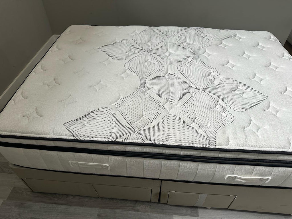 IGEL 3500i Nanotech 5FT Kingsize  Plushtop Mattress RRP £1499 Medium - Home Furniture Interiors