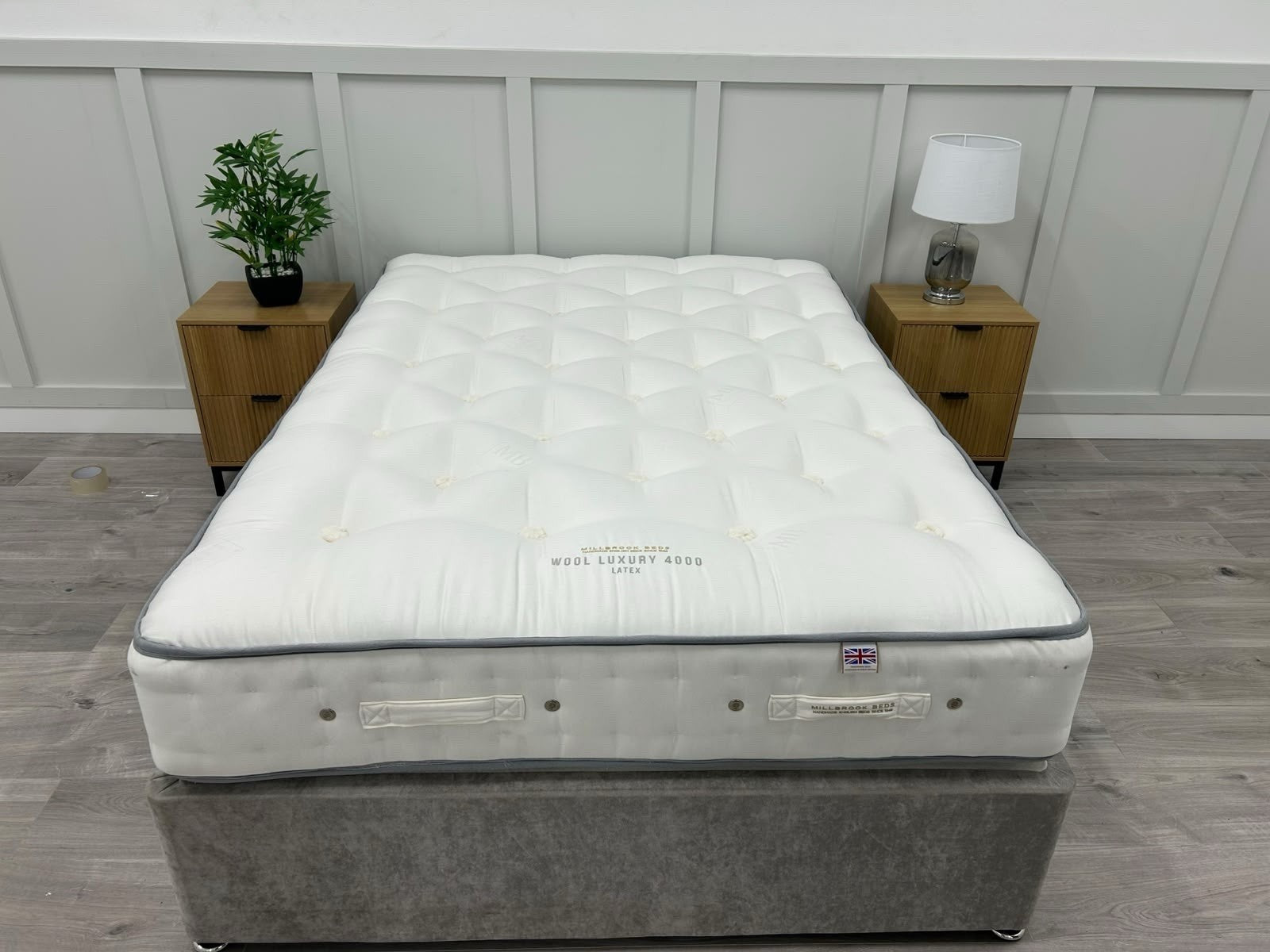 Millbrook Wool Luxury Latex 4000 Pocket Mattress  4FT 6 Double RRP £1801