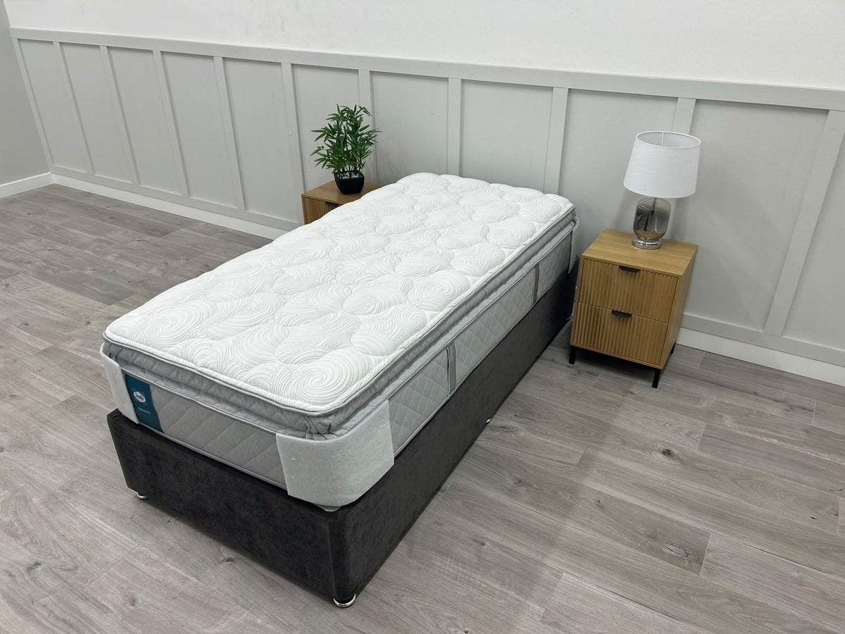 Sealy Winslow Geltex Enhance 2400 Pocket Pillow Top Mattress 3FT Single RRP £749
