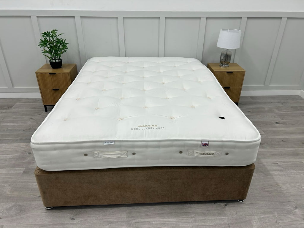 Millbrook Wool Luxury 4000 Pocket Medium 5FT Kingsize Mattress RRP £2195