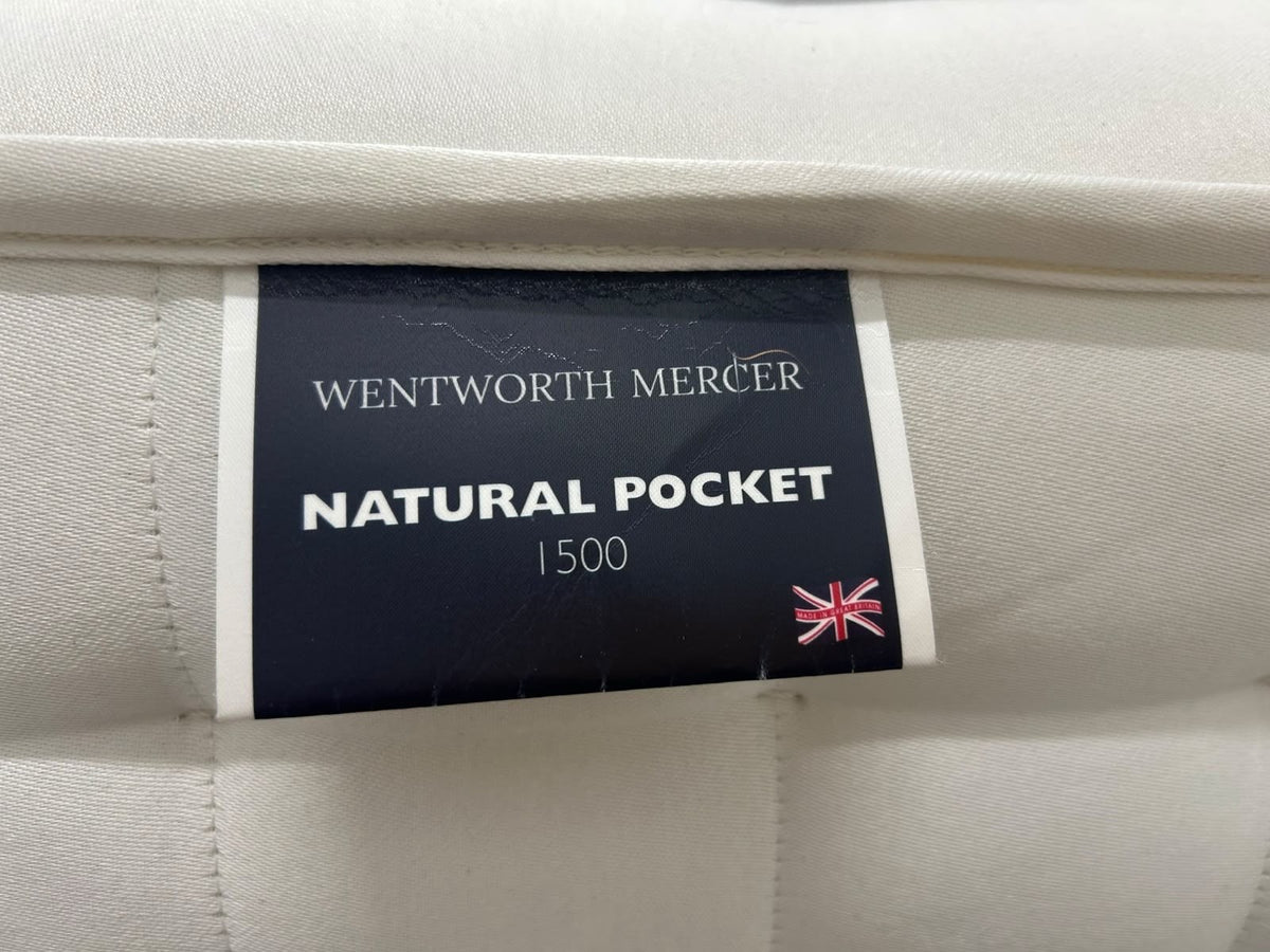 Wentworth Mercer Natural Pocket 1500 Mattress 5FT Kingsize