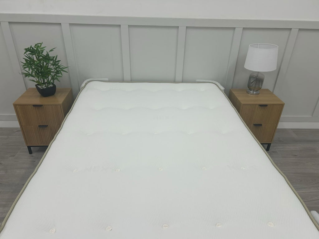 Next Comfort 1000 Medium Pocket Sprung Memory Hybrid Mattress Small Double 4FT