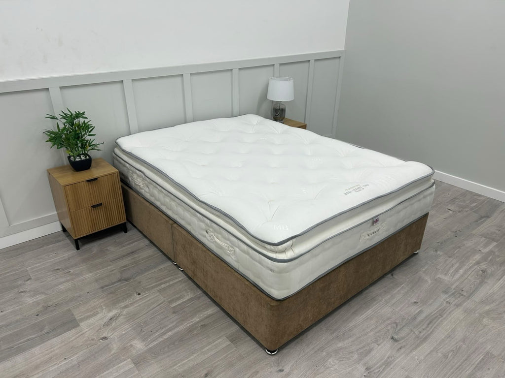 Millbrook Wool Luxury 1500 Pillowtop Medium 5FT Kingsize Mattress