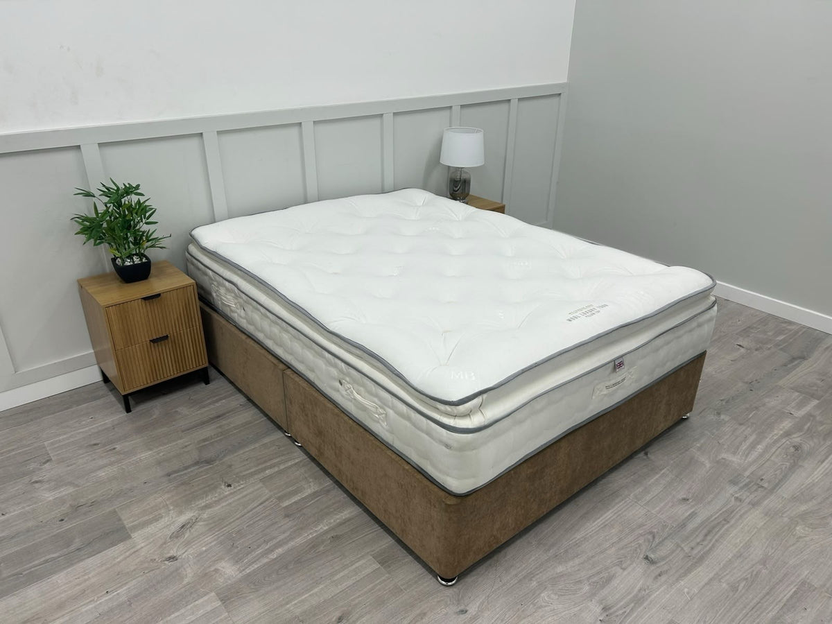 Millbrook Wool Luxury 1500 Pillowtop Medium 5FT Kingsize Mattress