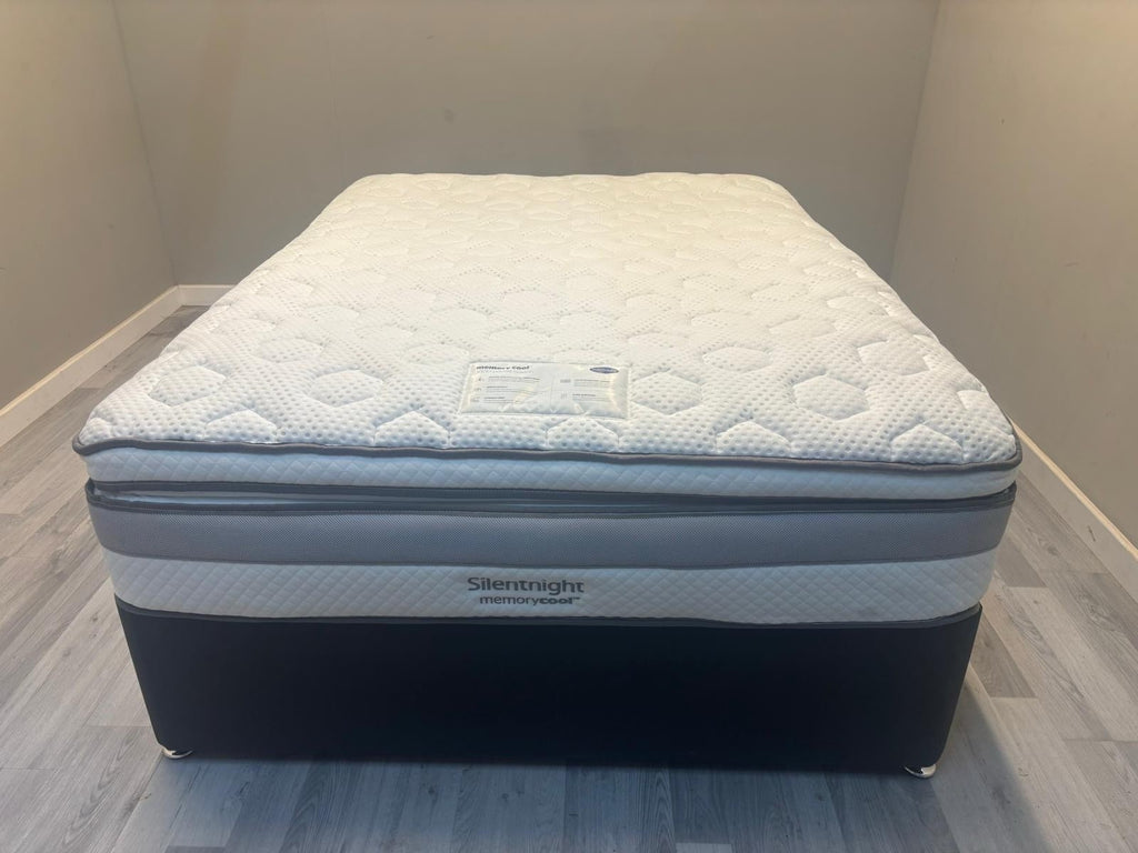 Silentnight Memory Cool 3000 Mirapocket Box Top Mattress 5FT Kingsize RRP £1199A - Home Furniture Interiors