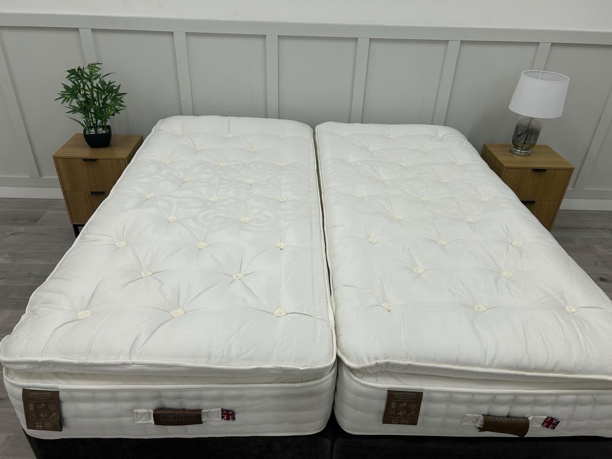 Staples Co Artisan Opulence Mattress Zip & Link 5FT Kingsize - Extra Firm