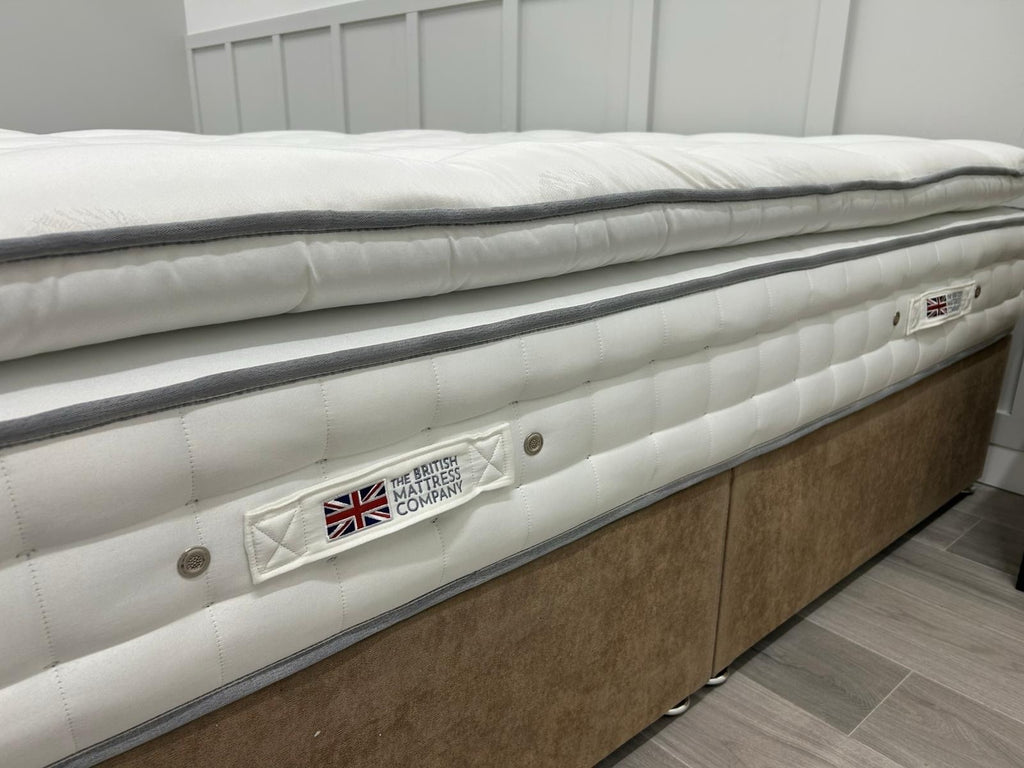 British Mattress Pure Embrace 3000 Pillow Top 5FT Kingsize 100 Night Sleep Trial