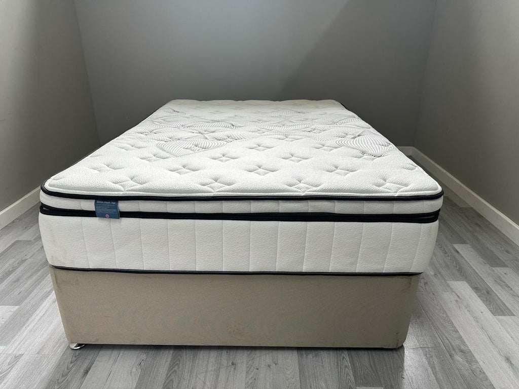 IGEL 3500i Nanotech 5FT Kingsize  Plushtop Mattress RRP £1499 Medium - Home Furniture Interiors