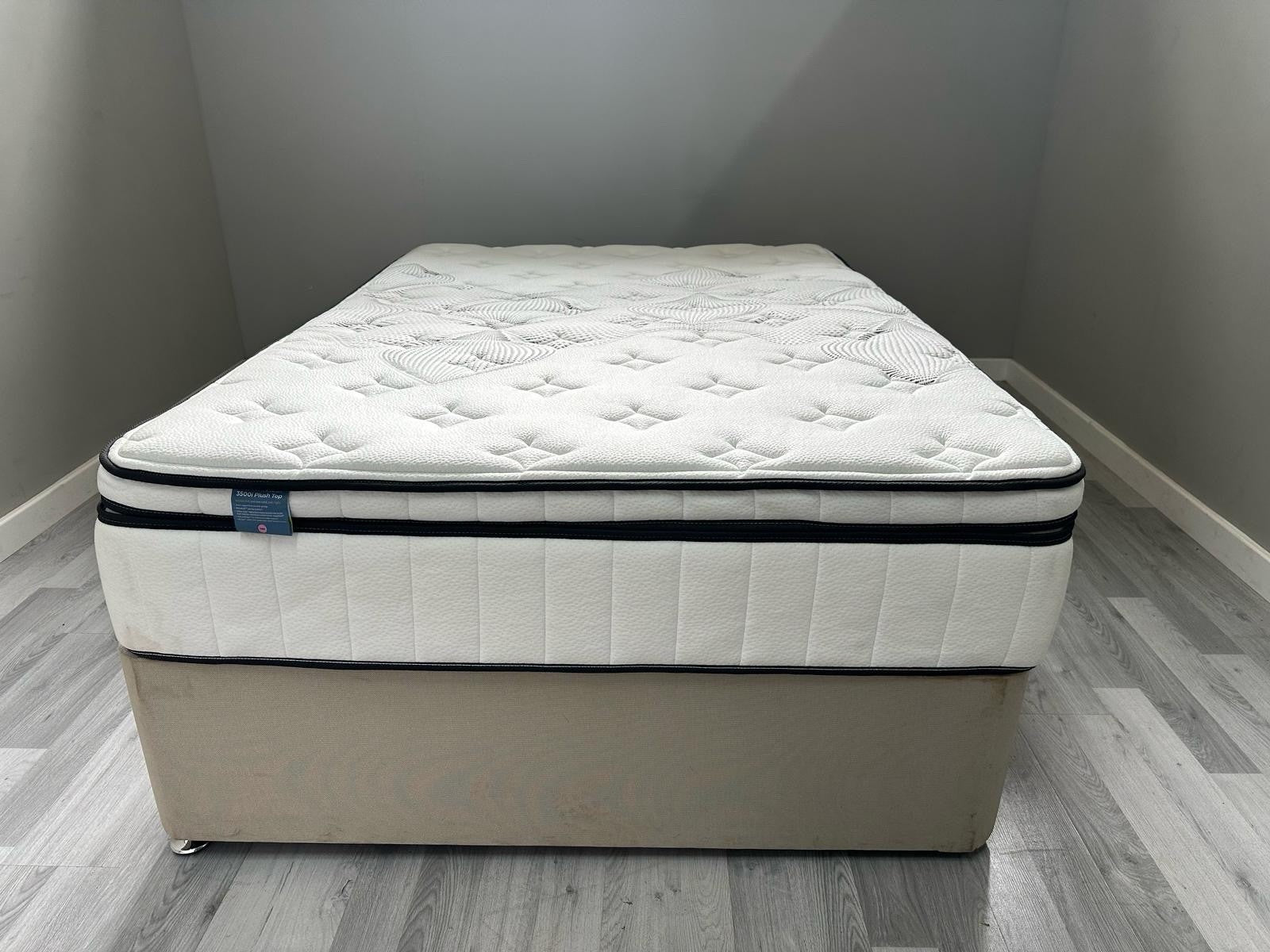 IGEL 3500i Nanotech 5FT Kingsize  Plushtop Mattress RRP £1499 Medium - Home Furniture Interiors