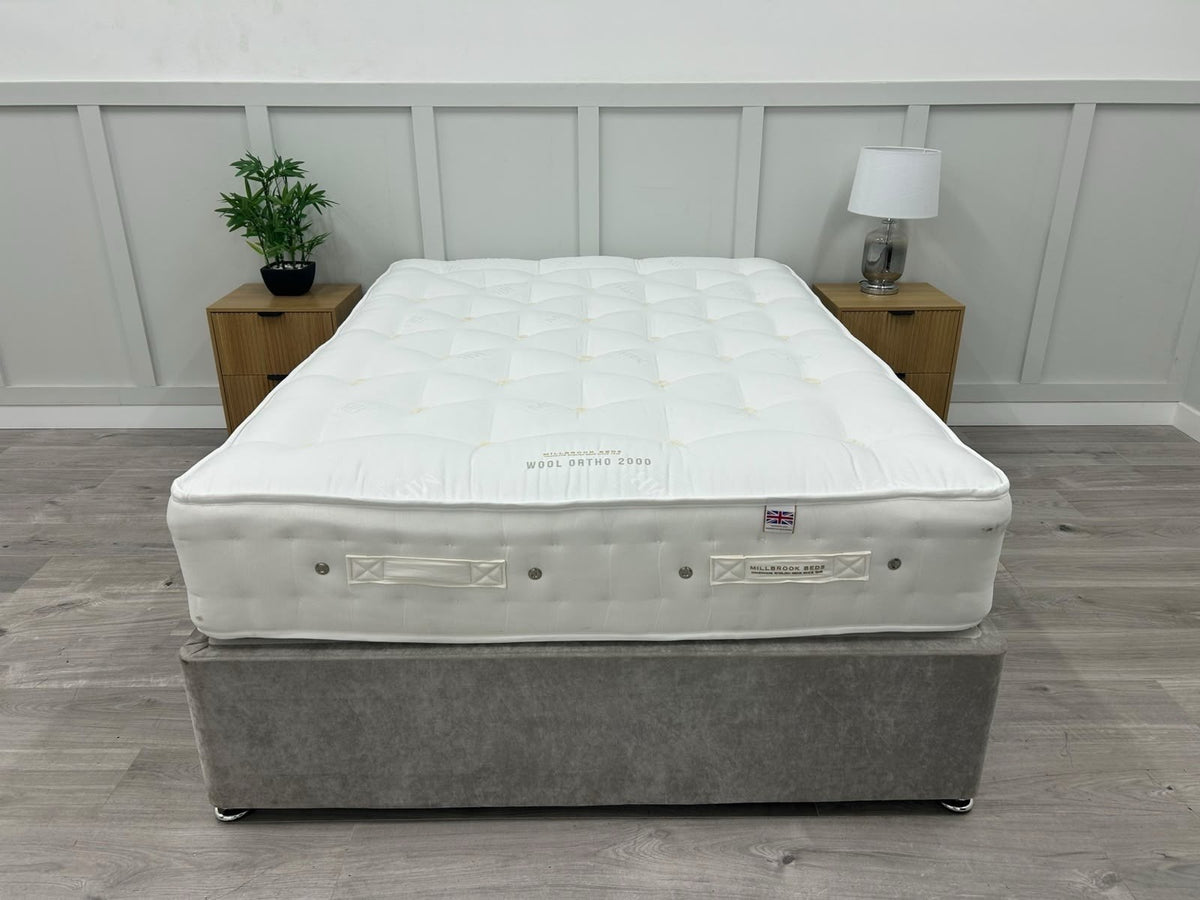 Millbrook Wool Ortho 2000 Firm 4FT 6 Double Mattress