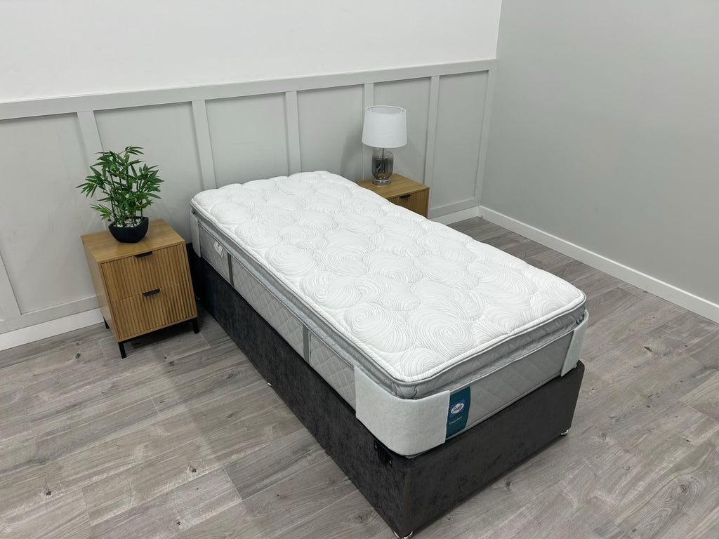 Sealy Winslow Geltex Enhance 2400 Pocket Pillow Top Mattress 3FT Single RRP £749