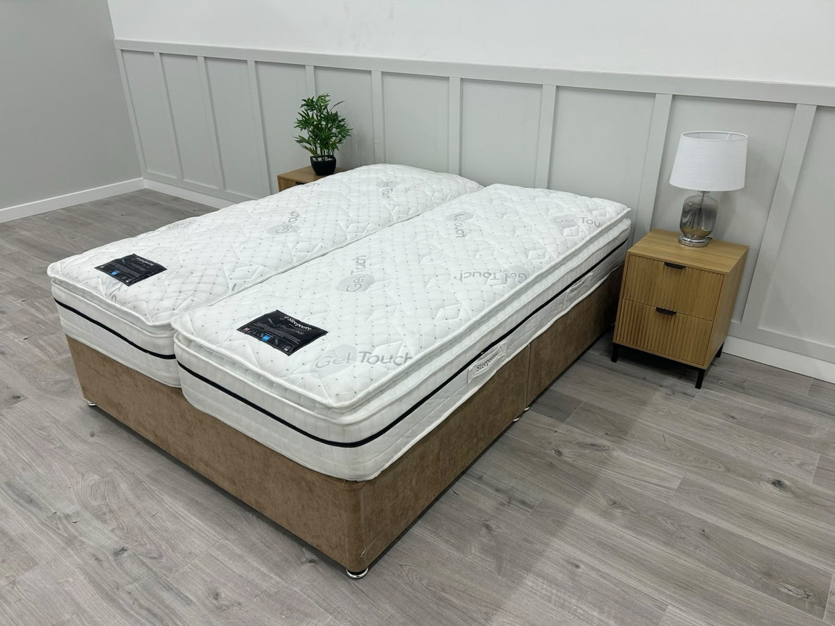 Sleepeezee Geltouch 3500 Pillowtop Zip and Link Mattress 5FT Kingsize RRP £2199