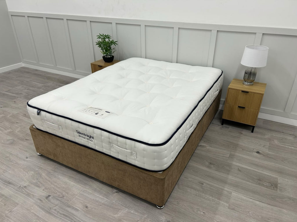 Silentnight British Wool 2200 Mattress 5FT Kingsize RRP £995 Medium