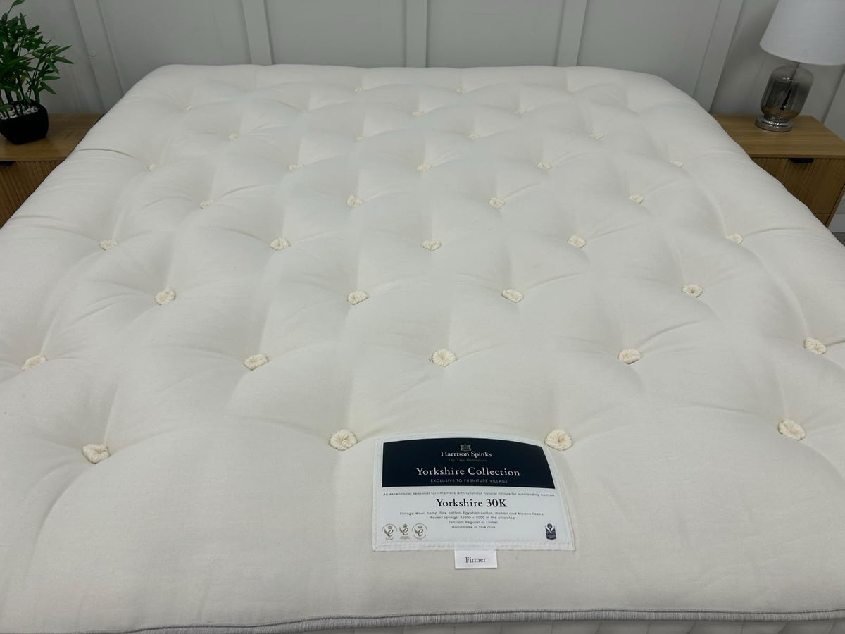 Harrison Spinks Yorkshire 30,000 / Pure Elegance Inc Topper 6FT Superking Firmer