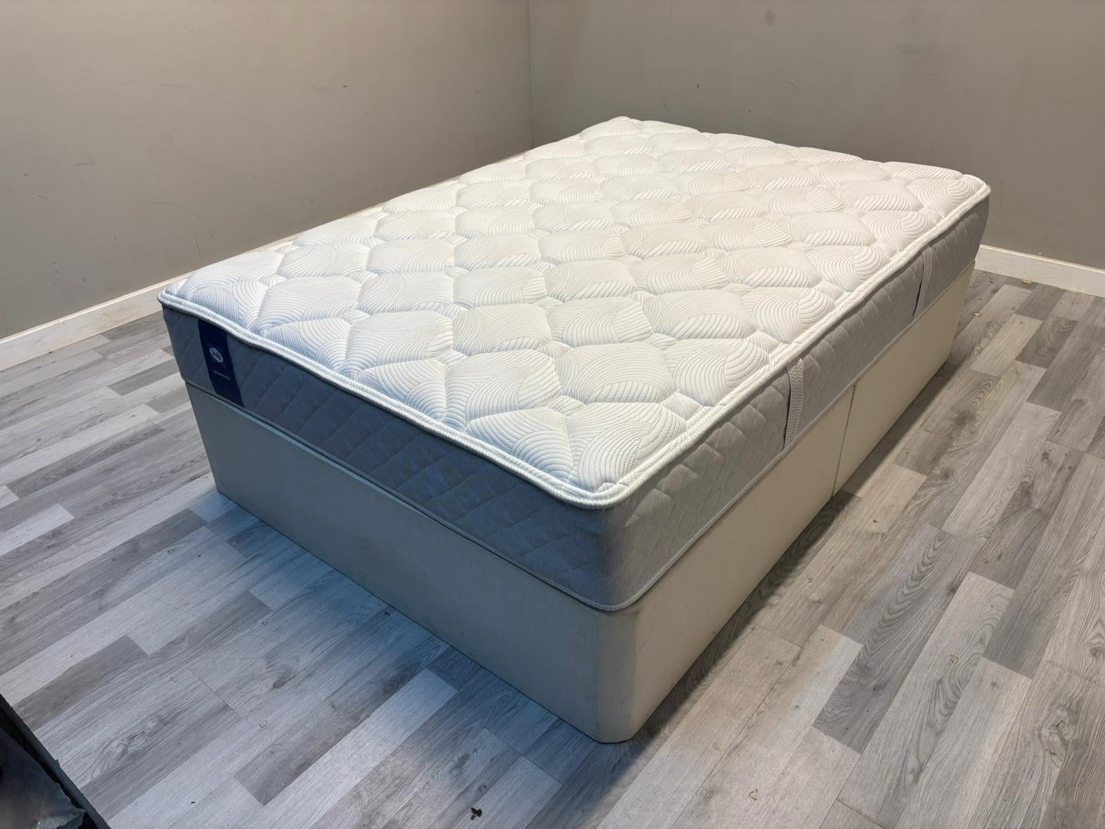 Sealy Claremont Memory Advantage Mattress 4FT 6 Double, Medium RRP £699 - Home Furniture Interiors
