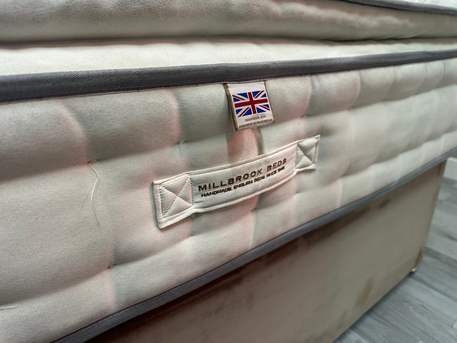 Millbrook Wool Luxury 1500 Pocket Pillow Top Mattress 6FT Superking - RRP £1269 - Home Furniture Interiors