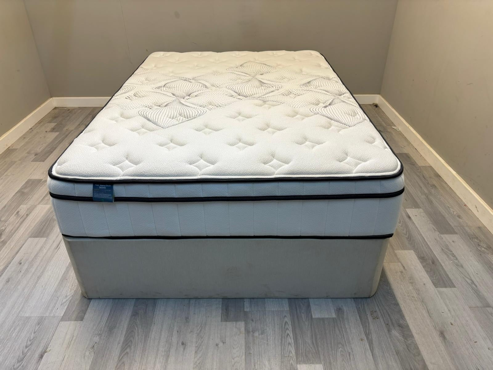 IGEL 3000i Nanotech 4FT 6 Double Plushtop Mattress Soft - RRP £1499 A - Home Furniture Interiors
