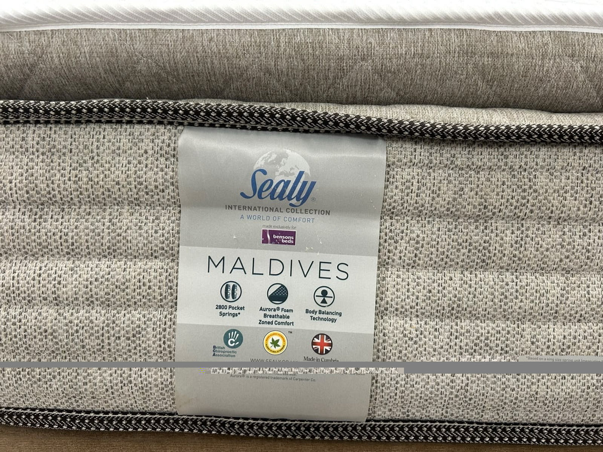 Sealy Maldives Pocket Springs 5FT Kingsize RRP £2899