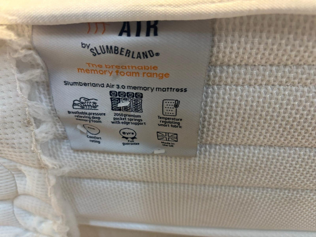 Slumberland Air 3 Mattress, 4FT 6 Double, Firm - RRP £799 A - Home Furniture Interiors