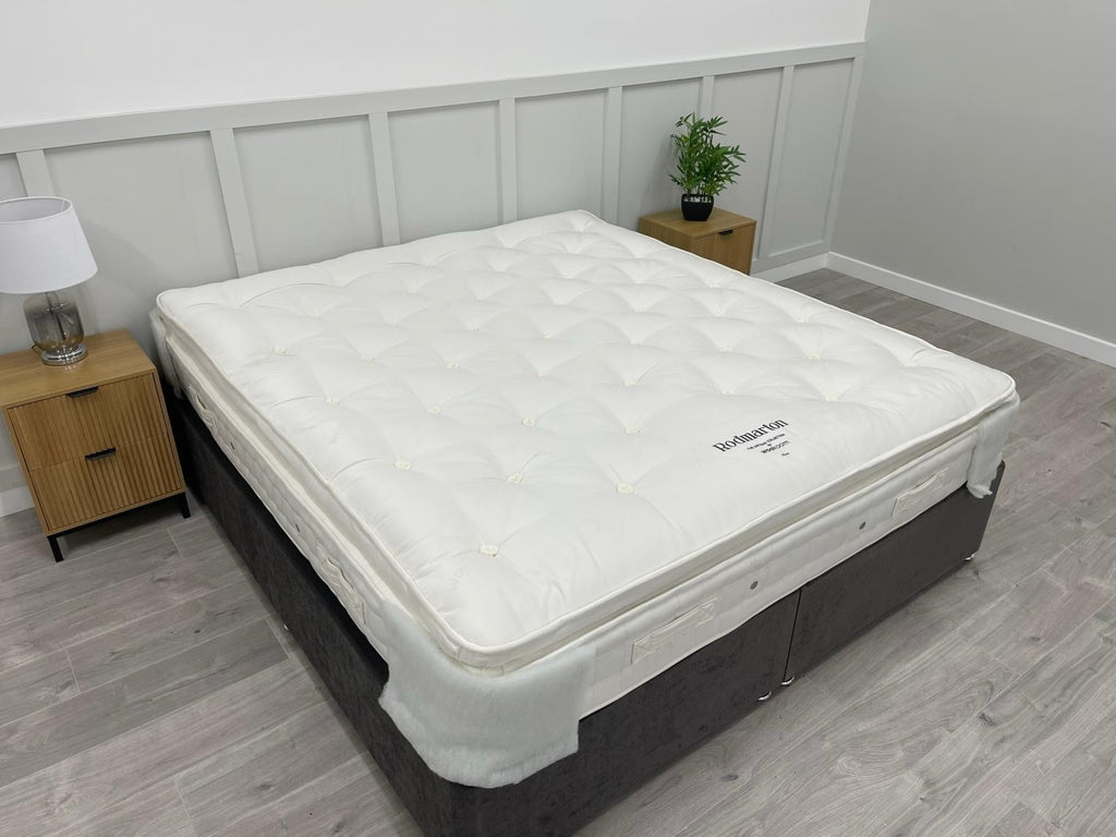 6FT Rodmarton Natural By Woolroom The Artisan Collection Firm Superking RRP£2995