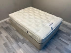 Harrison Spinks 2750 Ely Ortho 4FT 6 Double firm mattress showing plush fabric surface and detailed stitching.