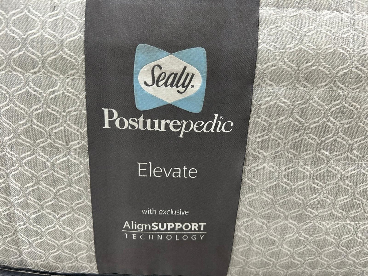 Sealy Posturepedic Elevate Blackwood 6FT Super King mattress in side view