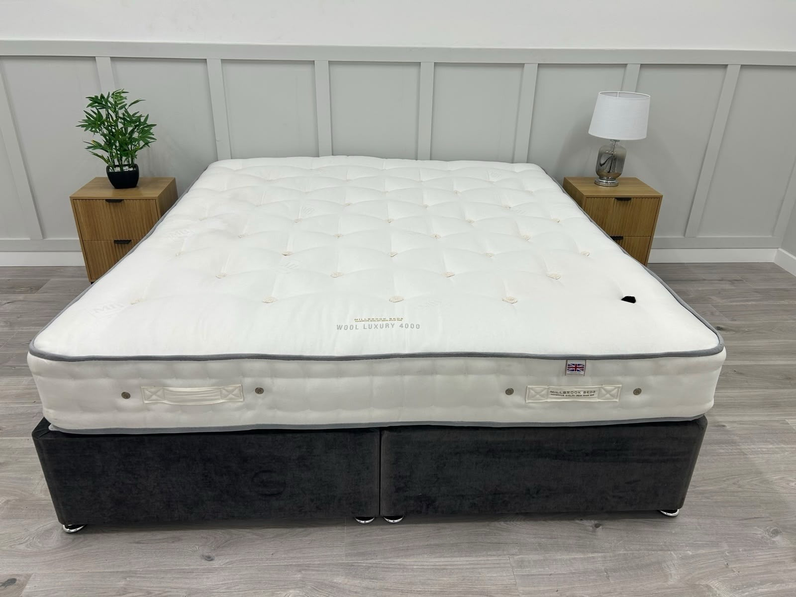 Millbrook Wool Luxury 4000 Pocket Mattress 6FT Superking RRP £2495 Medium