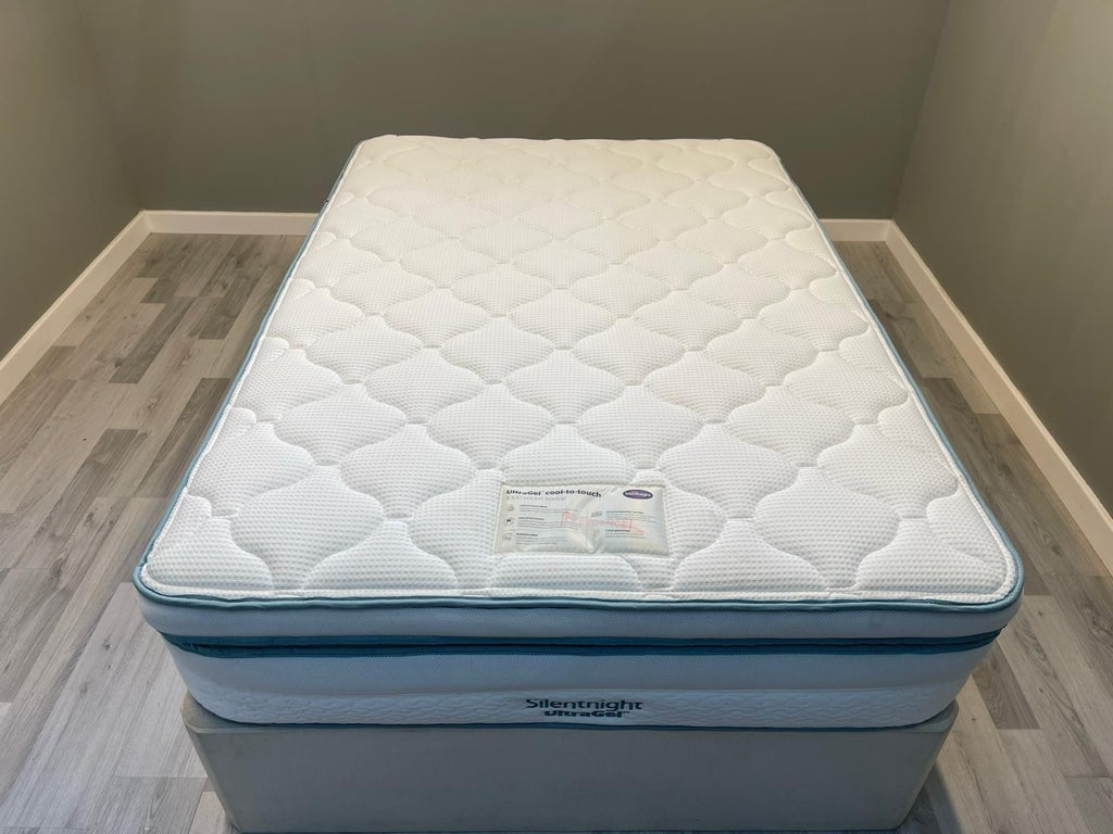 Silentnight 3000 Ultragel Cool To Touch Boxtop Mattress 4FT 6 Double RRP £1099 - Home Furniture Interiors