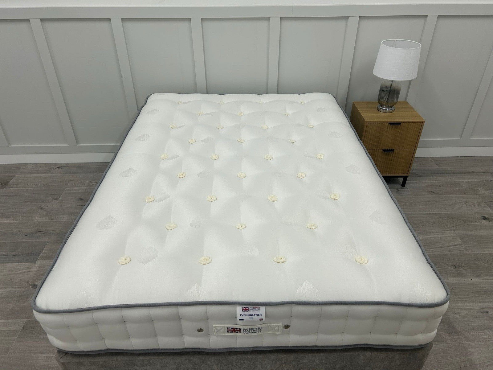 British Mattress Pure Sensation 1000 4FT 6 Double 100 Night Sleep Trial