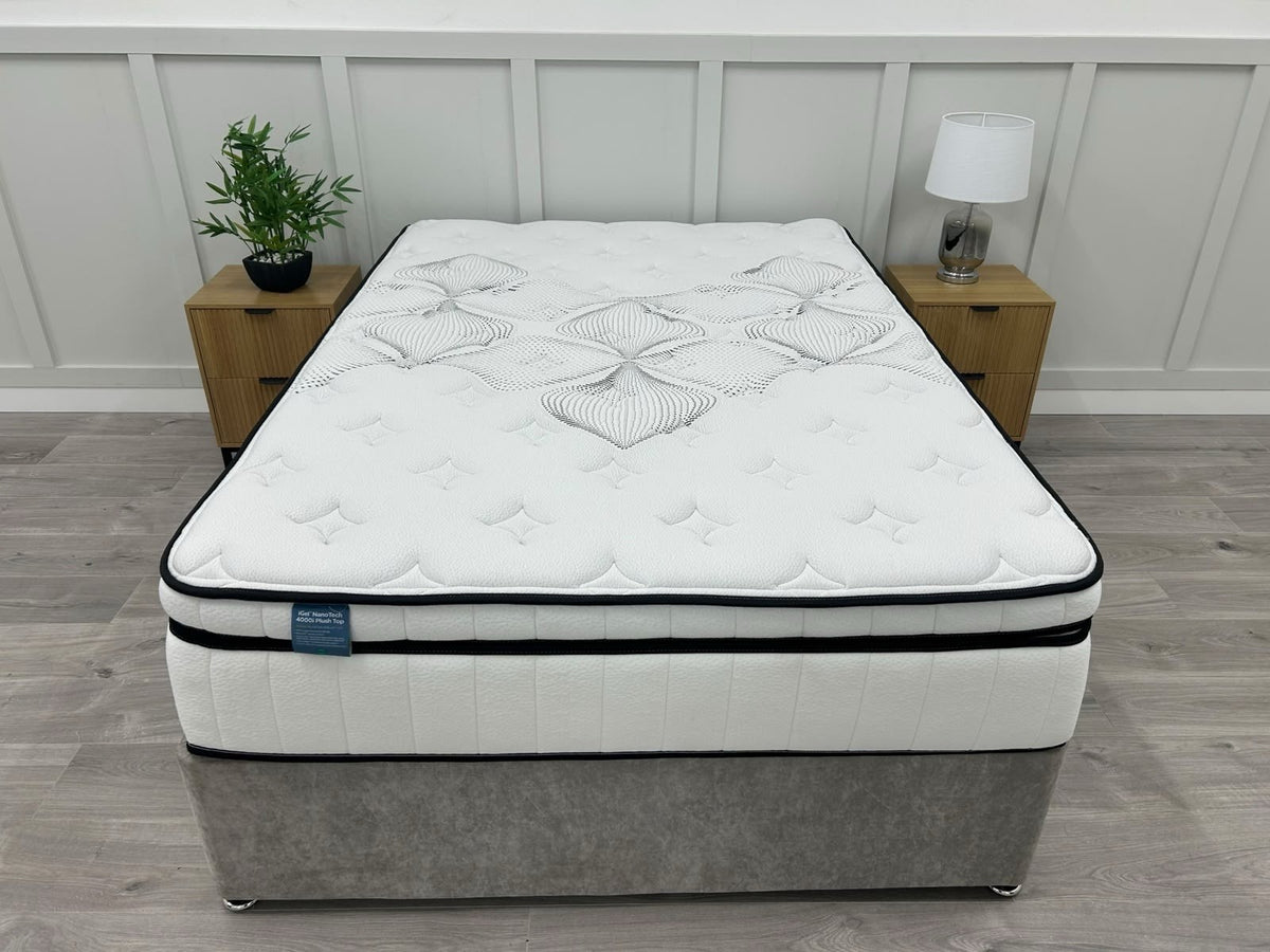IGEL 4000i Nanotech 4FT 6 Double Plushtop Mattress Medium  - RRP £1899