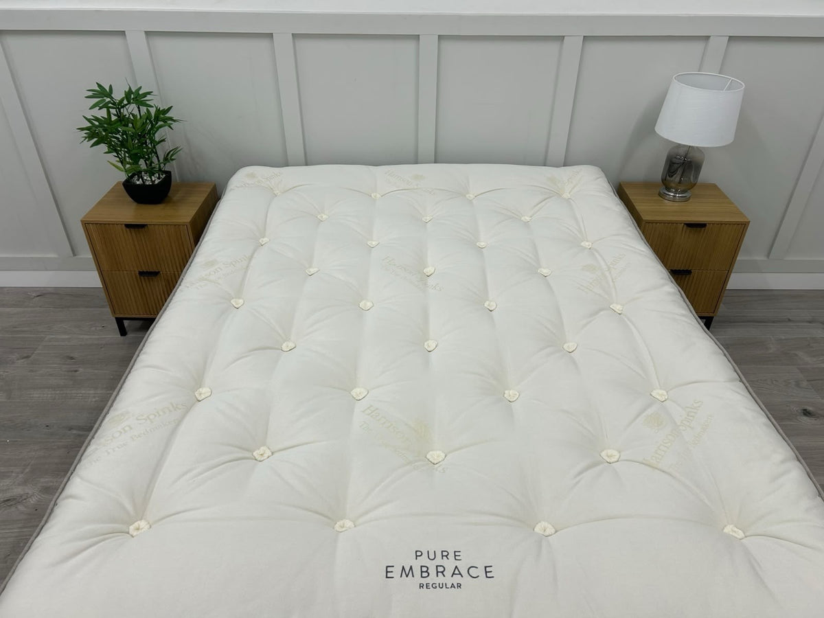 Harrison Spinks Pure Embrace Pillowtop Mattress 6FT Superking RRP £1949 Regular