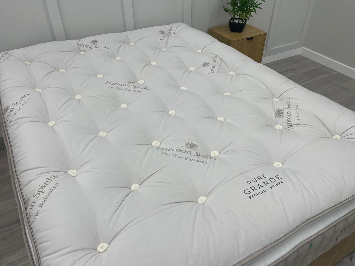 Harrison Spinks Pure Grande Pillowtop Mattress 5FT Kingsize Regular RRP £3499