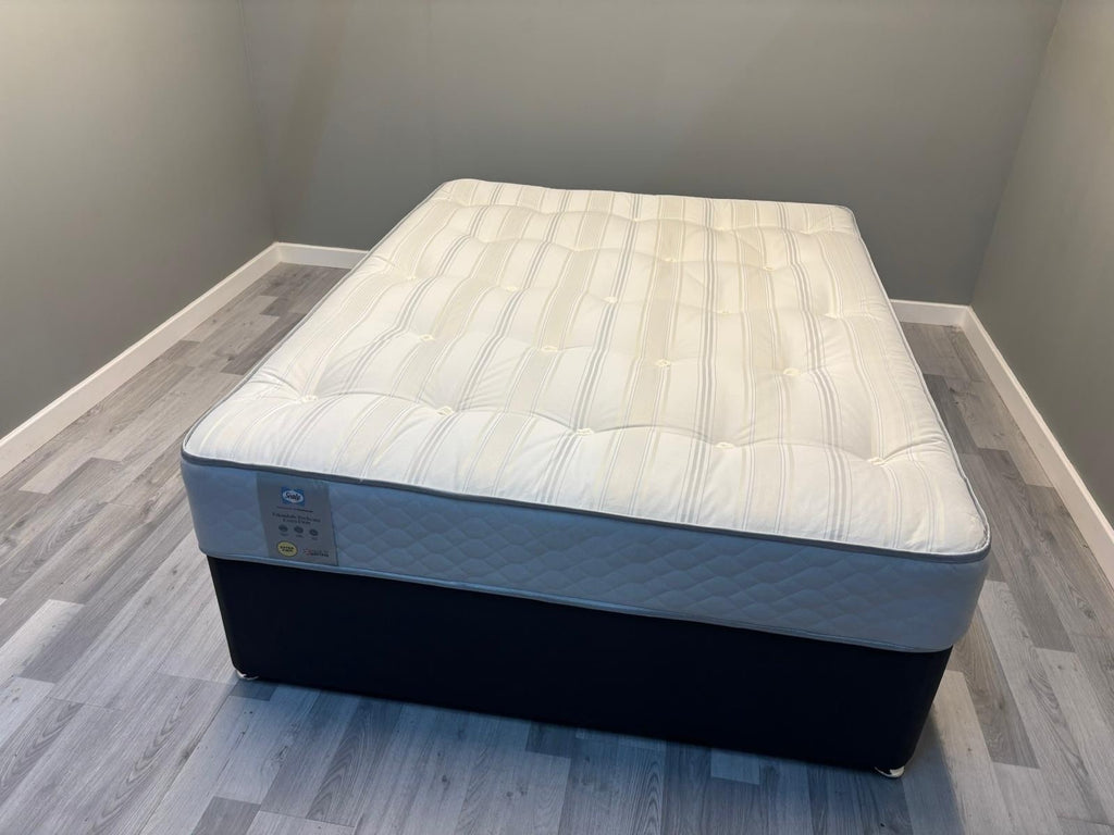 Sealy Edendale Backcare Support Firm Mattress 4FT 6 Double RRP £1299 A - Home Furniture Interiors