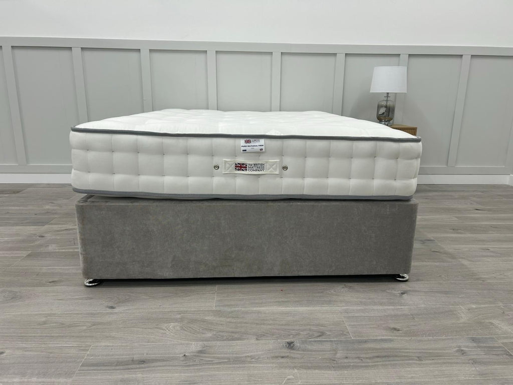 British Mattress Pure Natural Firm 2000 6FT Superking 100 Night Sleep Trial