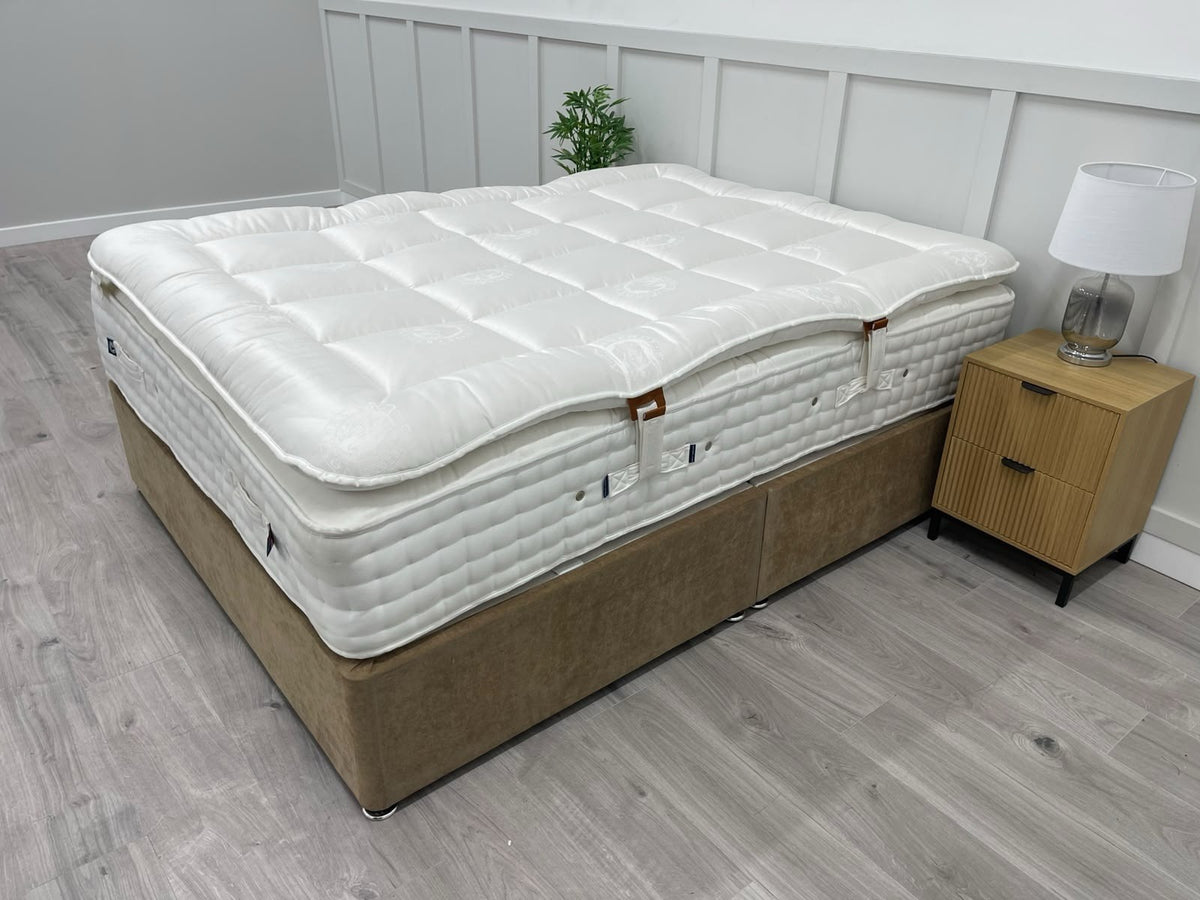 Hypnos Bespoke Sapphire Mattress with Detachable Topper 5FT Kingsize RRP £6799