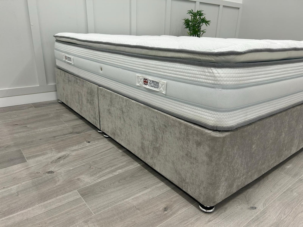 British Mattress Luxe Gel 2000 6FT Superking 100 Night Sleep Trial