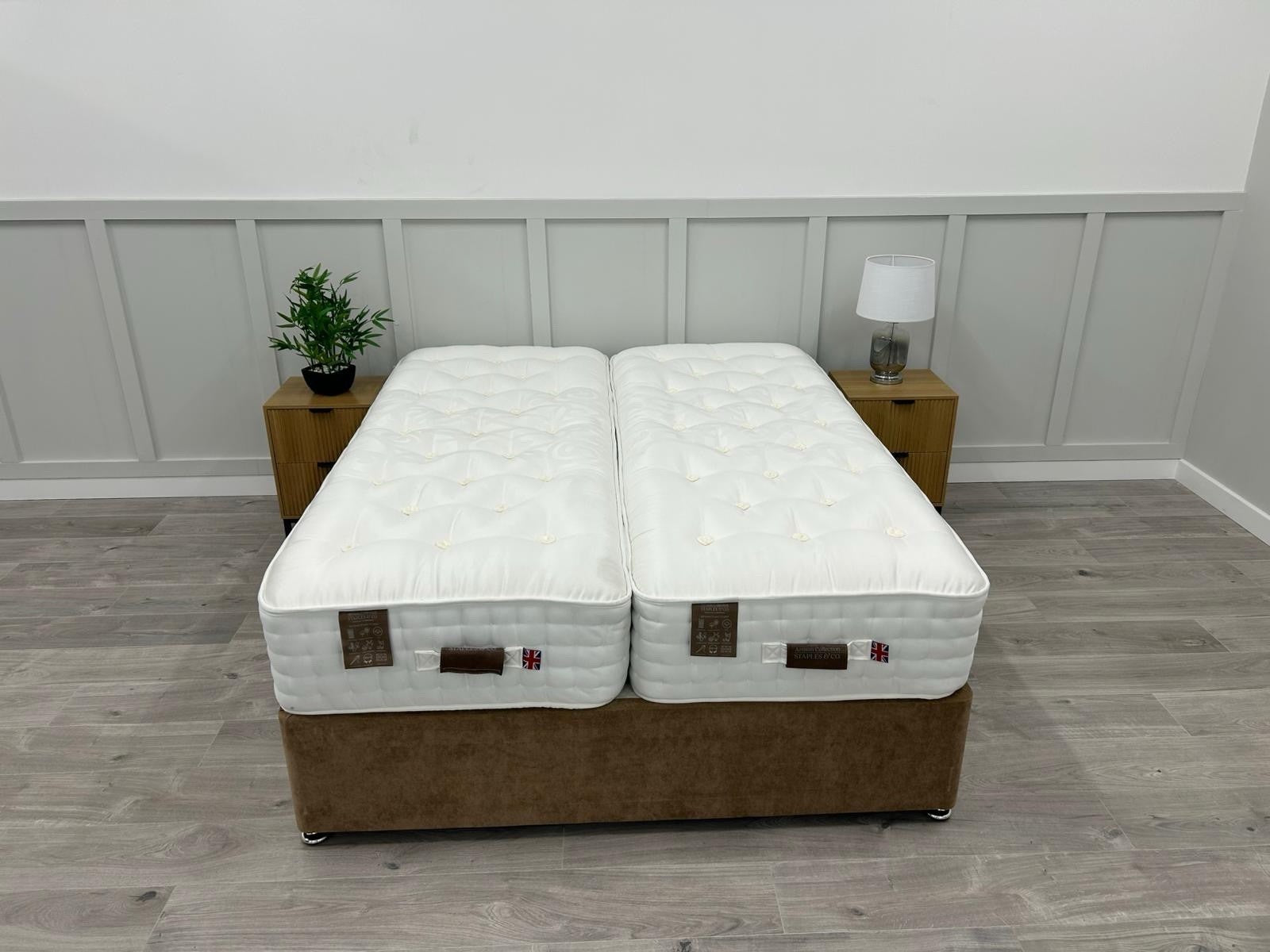 Staples Co Pure Artisan Utopia Zip And Link Mattress 6FT Superking   - RRP £3299