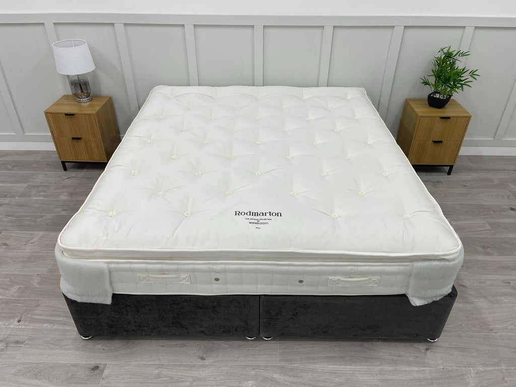 6FT Rodmarton Natural By Woolroom The Artisan Collection Firm Superking RRP£2995