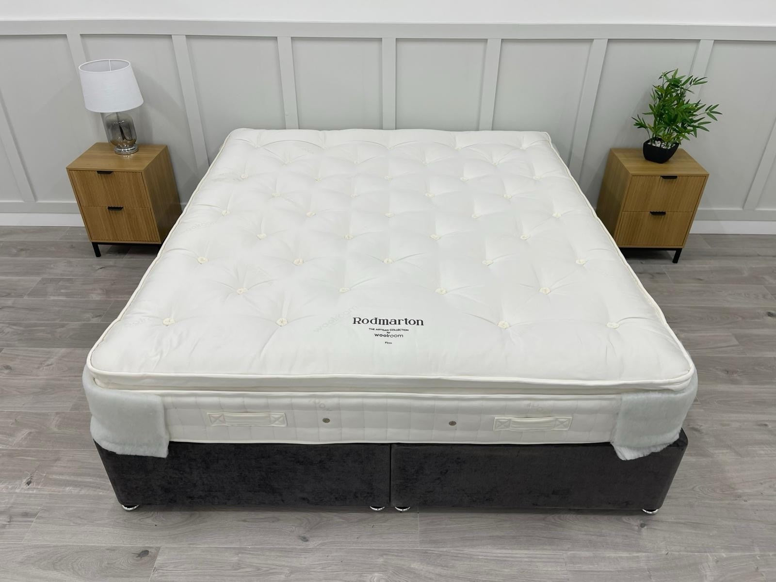 6FT Rodmarton Natural By Woolroom The Artisan Collection Firm Superking RRP£2995