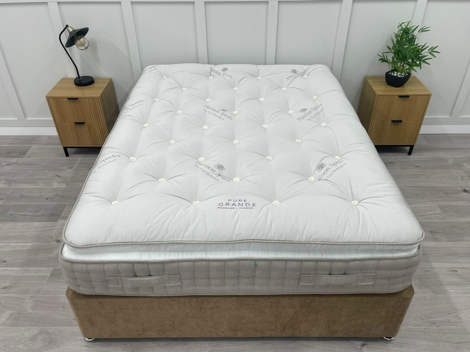 Harrison Spinks Pure Grande Pillowtop Mattress 5FT Kingsize Regular / Firm