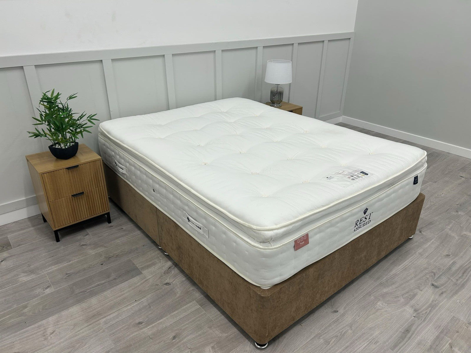 Rest Assured 3000 Pocket Cheviot - Medium Firm Mattress 5FT Kingsize