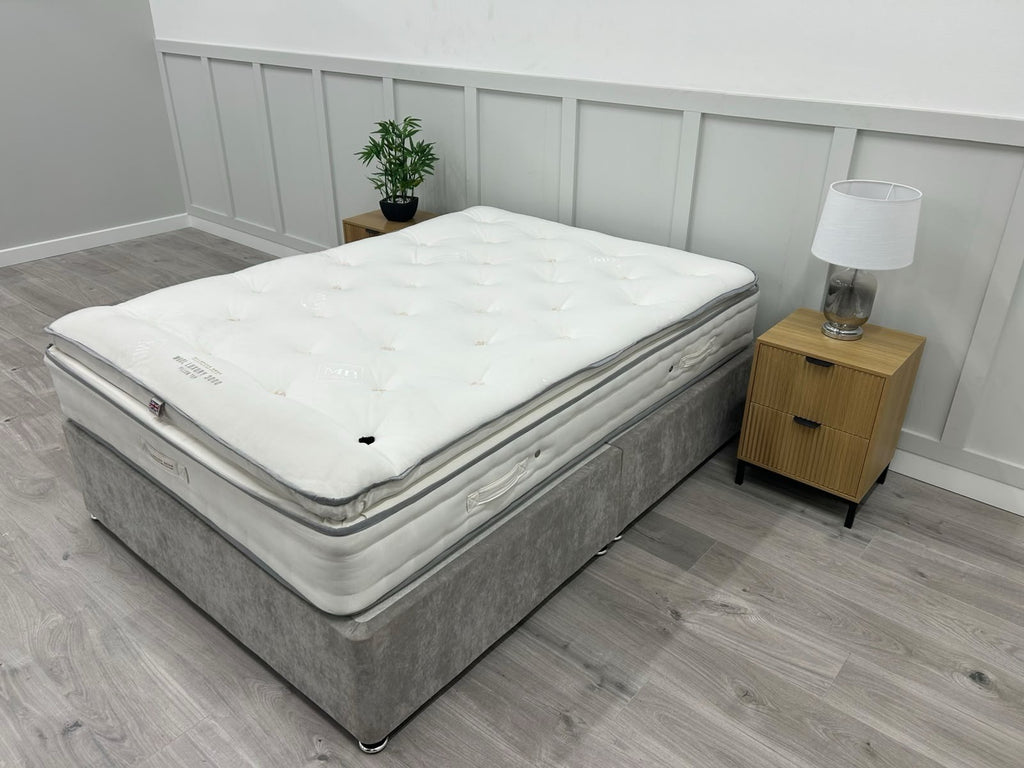 Millbrook Wool Luxury 3000 Pillowtop 4FT 6 Double Mattress Medium RRP £1795