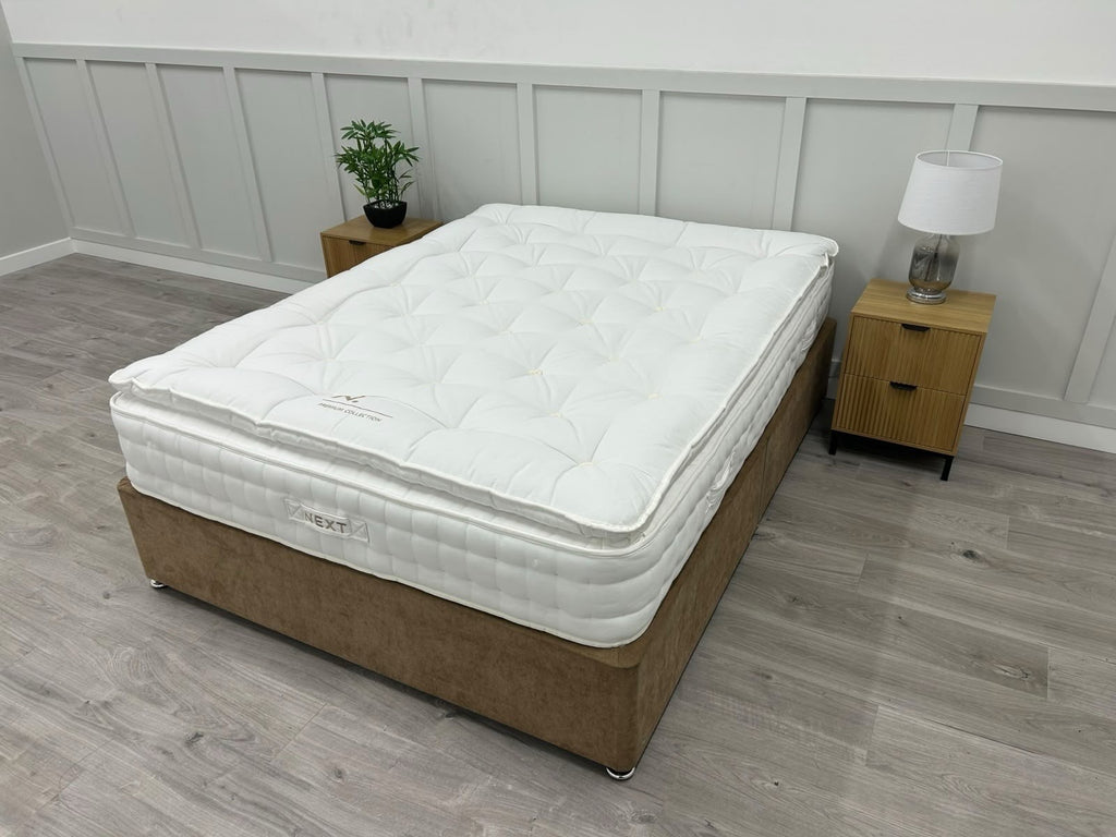 Next Premium 5400 Pocket Sprung Medium Hand Tufted Mattress 5FT Kingsize