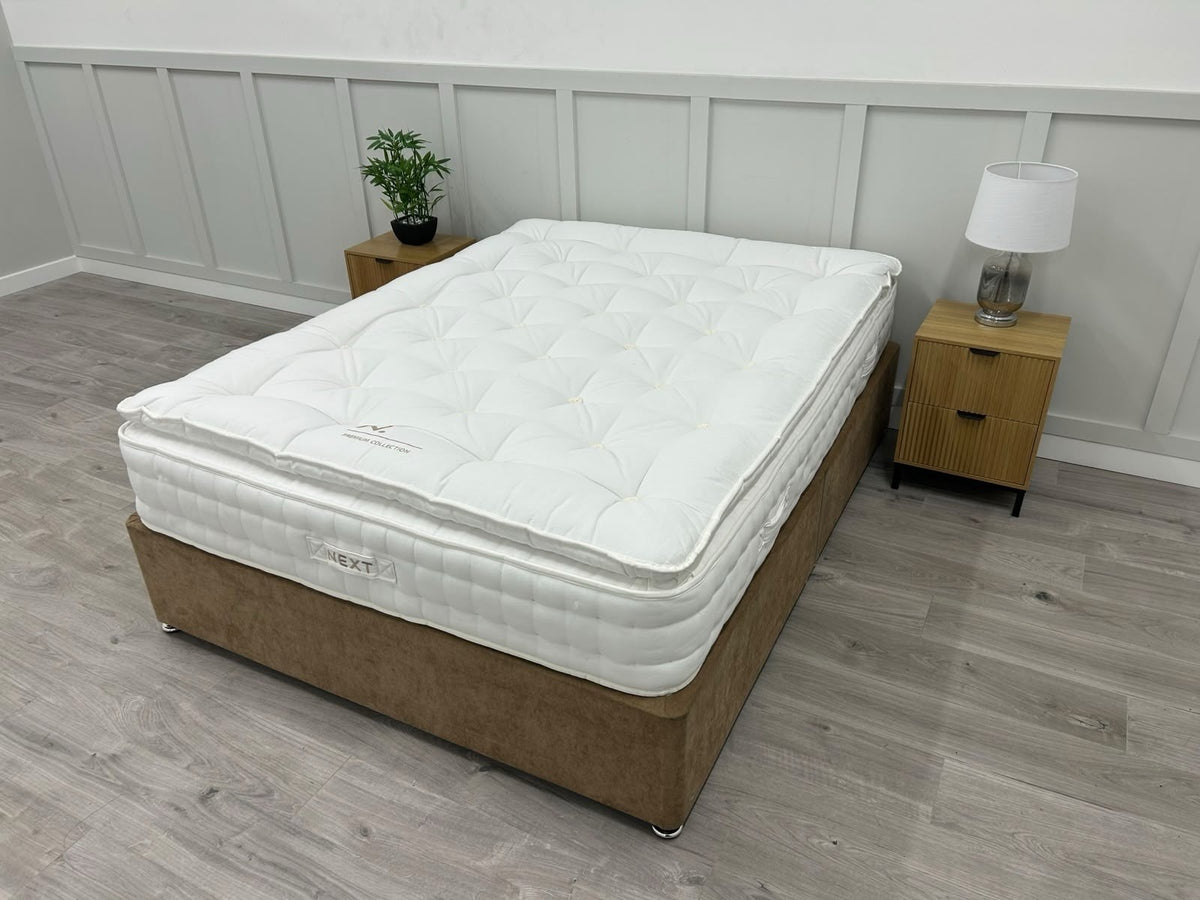 Next Premium 5400 Pocket Sprung Medium Hand Tufted Mattress 5FT Kingsize