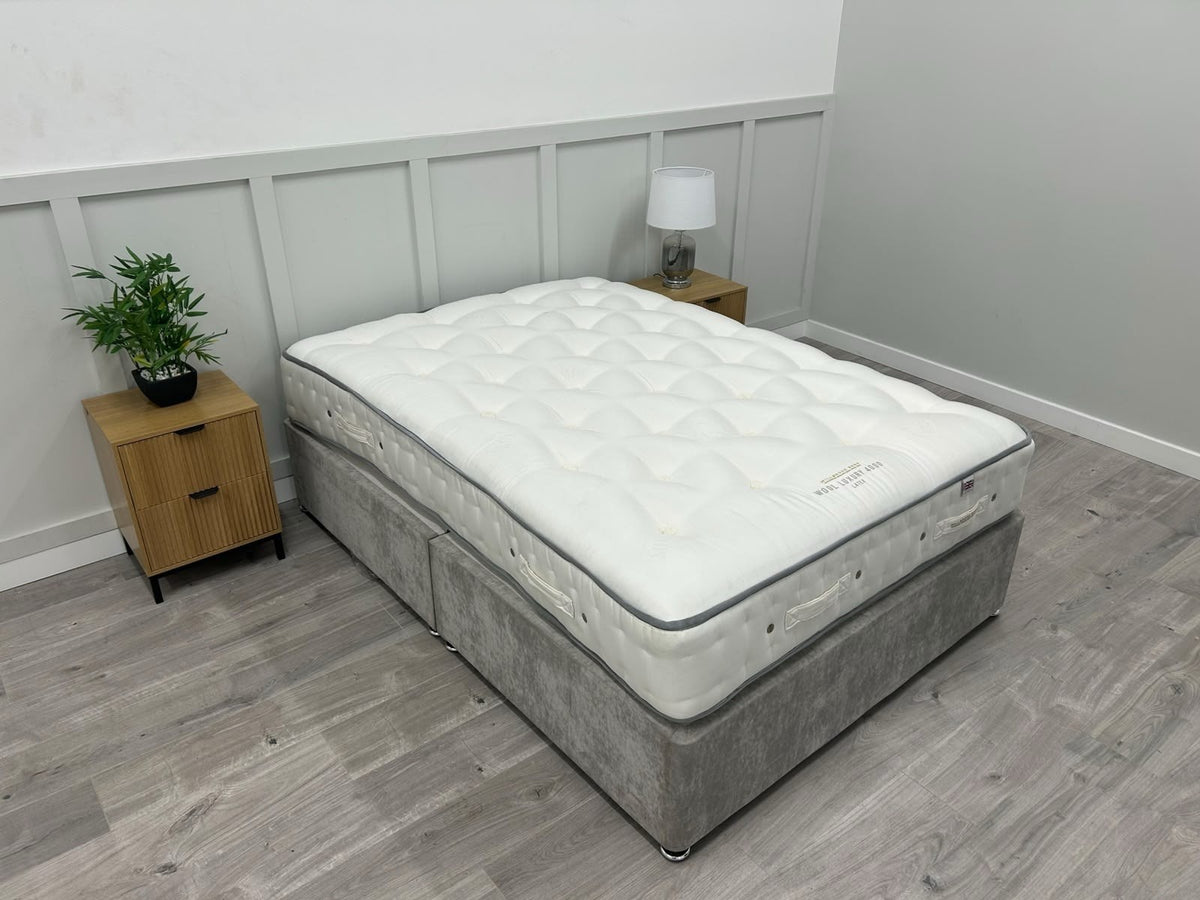 Millbrook Wool Luxury 4000 Latex Pocket Mattress 4FT 6 Double