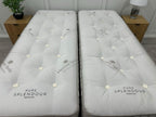 Harrison Spinks Pure Splendour 5ft Kingsize mattress with zip and link design, featuring plush fabric and supportive layers.