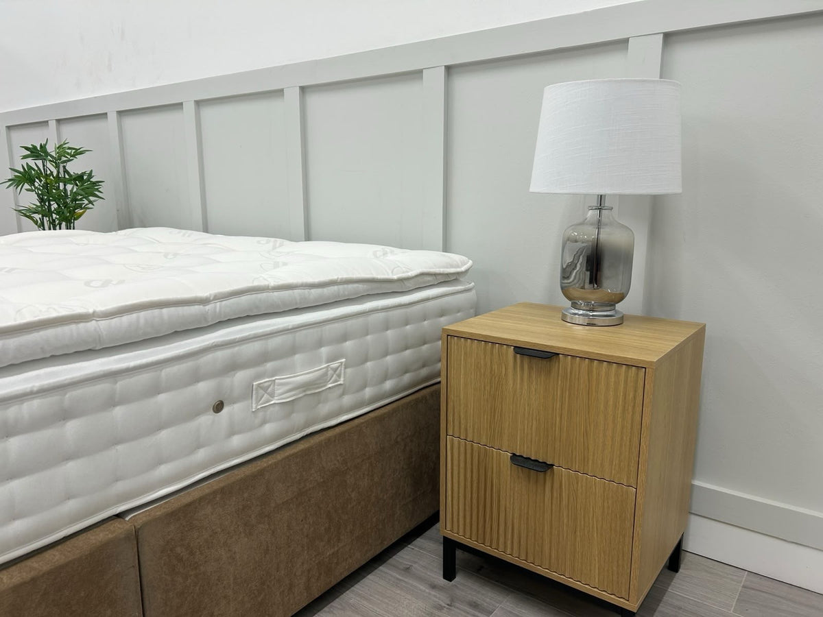 John Lewis Waitrose Wool 1800 Pillowtop Mattress, Medium 5FT Kingsize RRP £1199